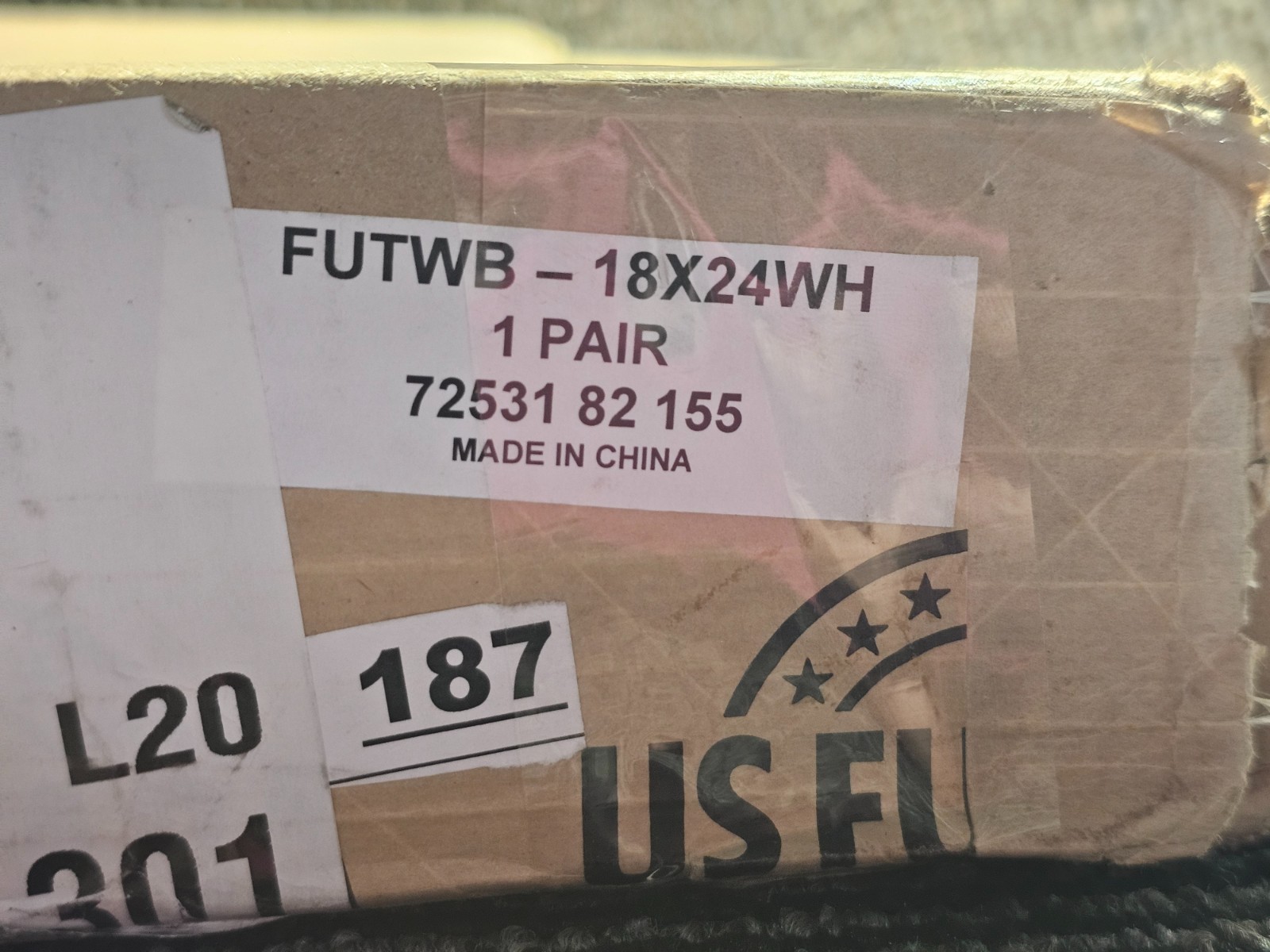(QTY 1 PAIR) Heavy Duty Workstation-Countertop Bracket 18″ x 24″ 1000lb Load Cap