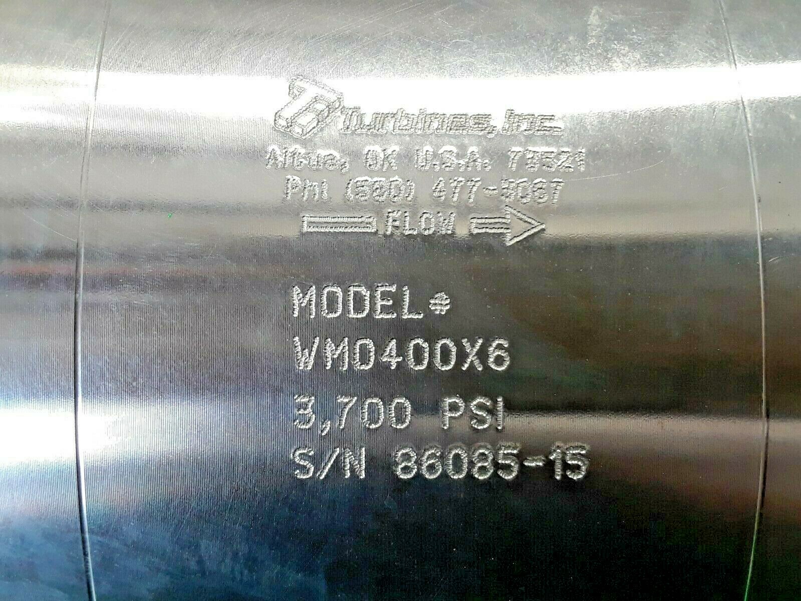 🟠 TURBINES 4″ X 6″ TURBINE FLOW METER PESSCO IS OFFERING 1 R051221-27-28 🗽
