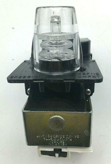 Multiplex Valve, Single Pushbutton, Yoke Ac With Molded 424-CF-S36-1525 New