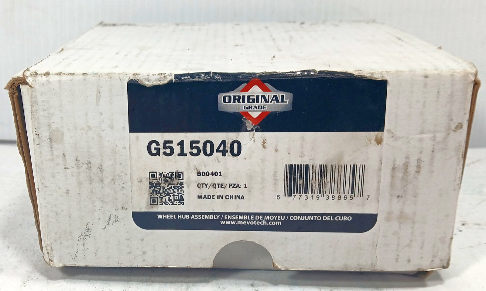 1 NEW MEVOTECH G515040 BD0401 WHEEL HUB ASSEMBLY NIB ***MAKE OFFER***