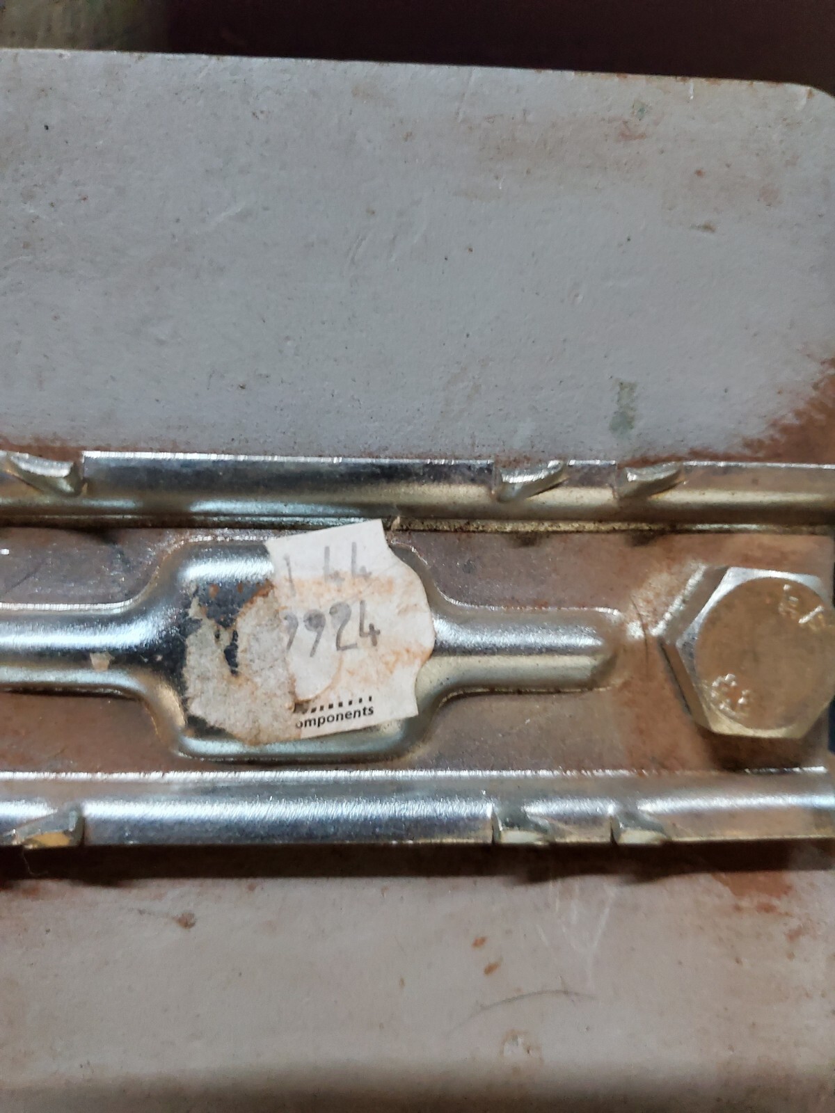 DEMAG CRANES counter weight 2kg & C rail fitting 851 441 44 kbk I II II-H