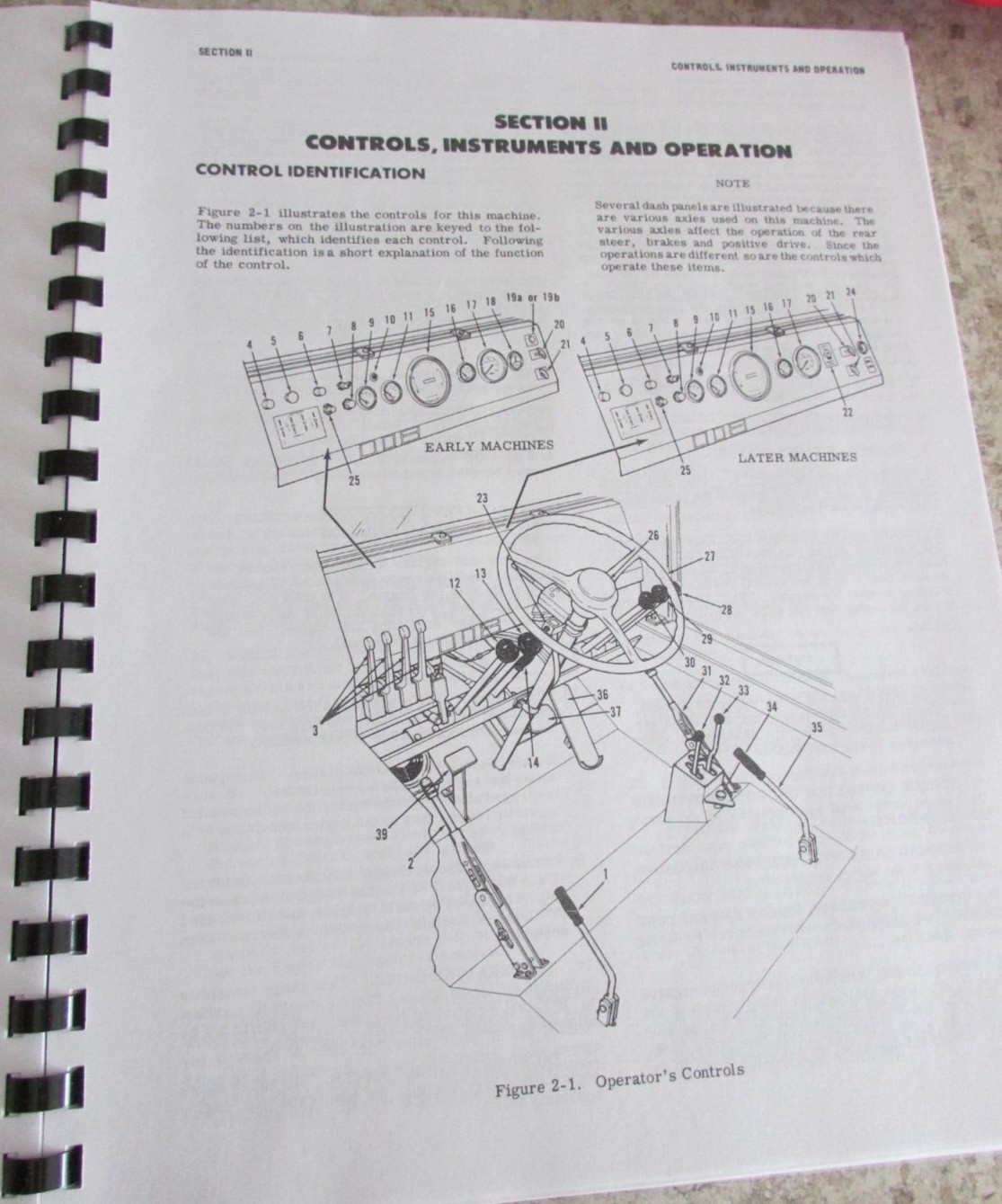 P&H Harnischfeger Rough Terrain Series Instruction Manual New Old Stock