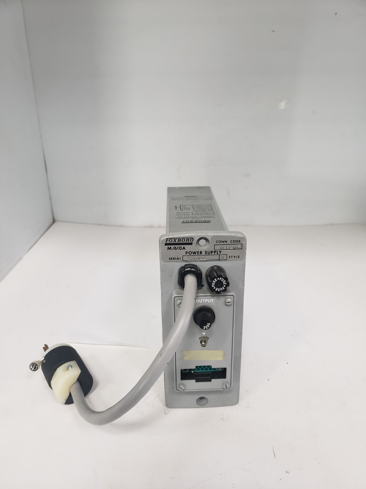 FOX BORO 610AC-OH POWER SUPPLY D STYLE, NNB