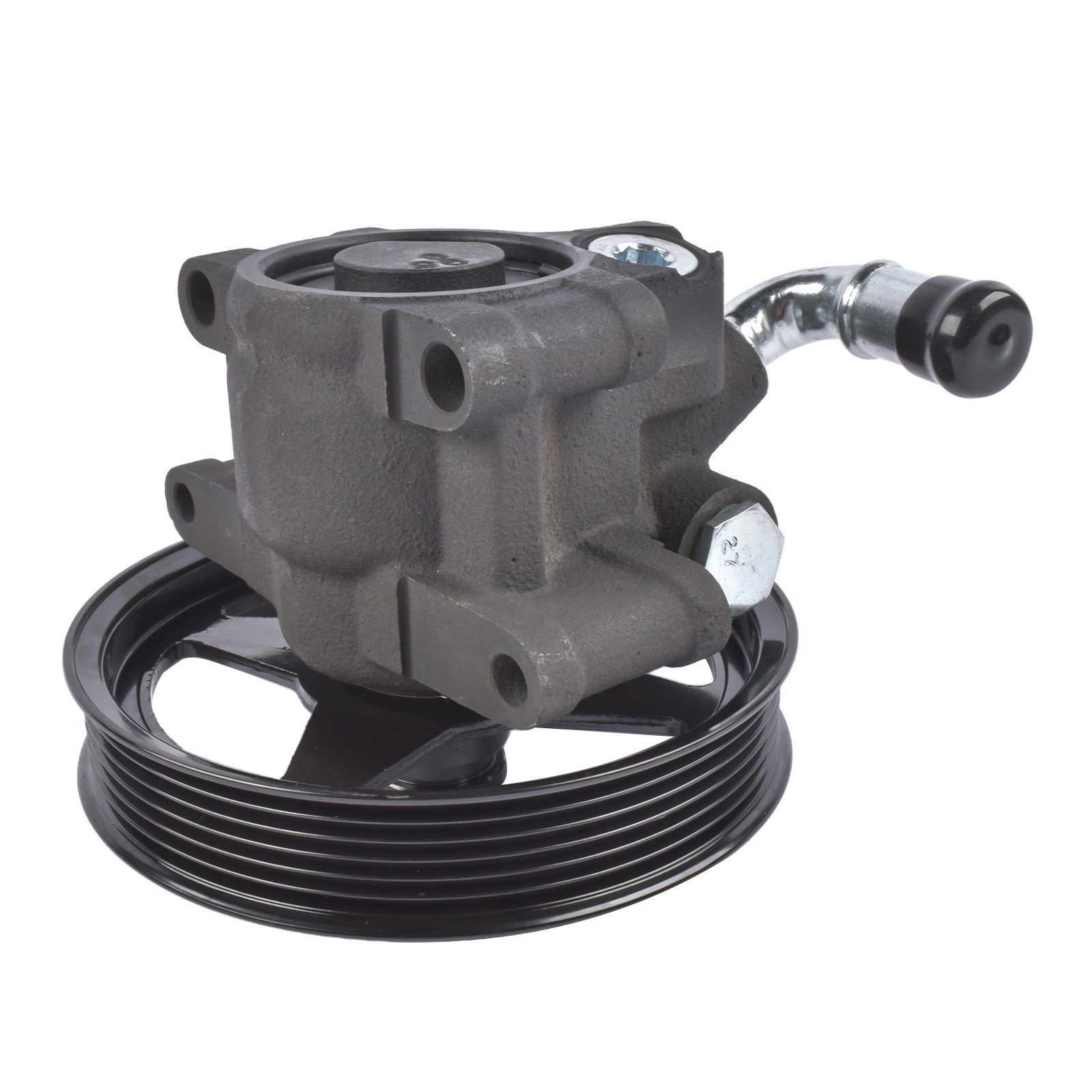 Power Steering Pump w/ Pulley Replacement for Ford E-150 Super Duty 1997-2007
