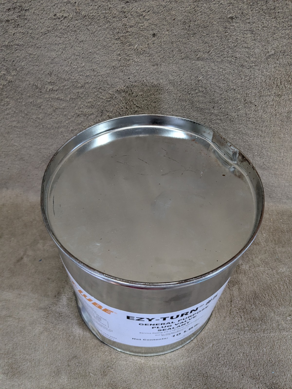 Jet-Lube 93522 EZY-TURN #5 Plug Valve Sealant 10 LB Pail DENTED CAN