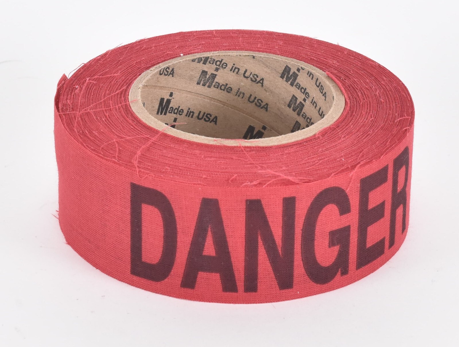 Mutual Industries 17771-41-3000 3″x45yd Caution Danger Red Tape Cotton BT9