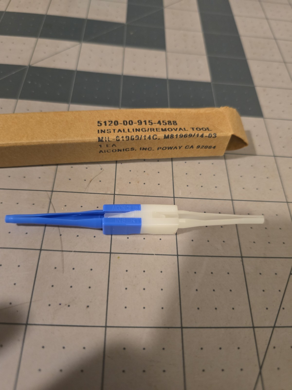 M81969/14-04 Military Spec Plastic Tip Electrical Contact Inserter & Remover New