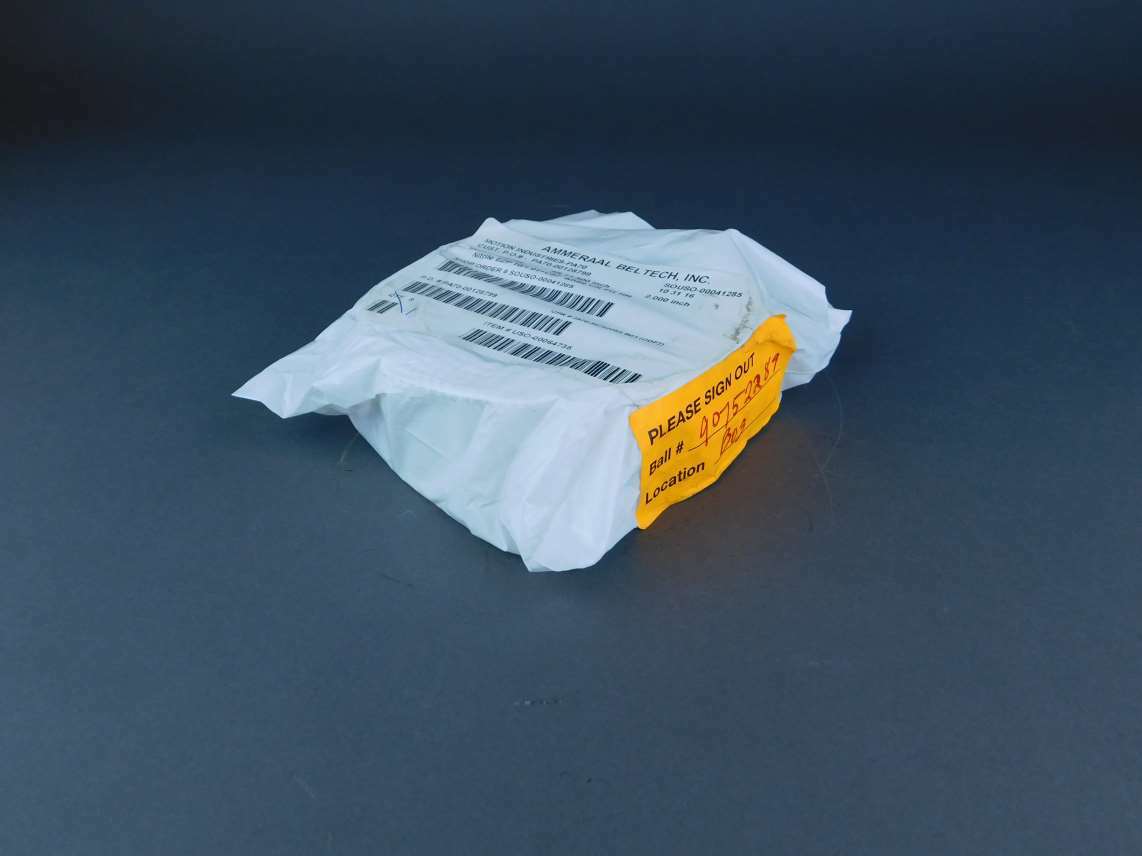 Ammeraal Beltech 6′ 11.5″ x 2″ Nitrile Conveyor Belt White CR FG HR CDF2 – NE…