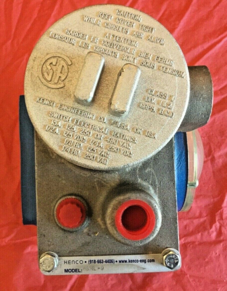 KENCO TULSA KSHL-9 Oil Level Switch