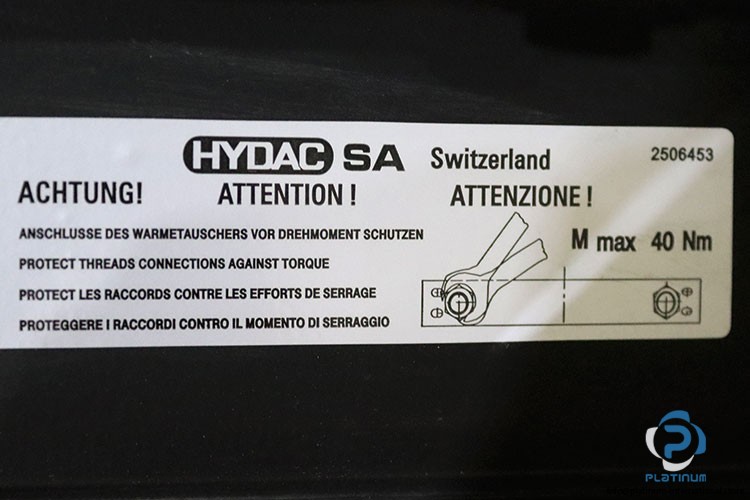 HYDAC OK-EL10L-S/2.1/400V-60HZ COOLING SYSTEM ABB MOTOR_400 V AC, 60 Hz_max 40Nm