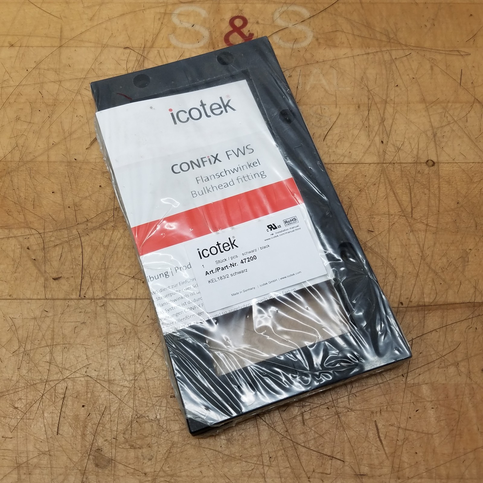 Icotek 47200 Cable Entry Frame, KEL 183/2, IP54 – NEW