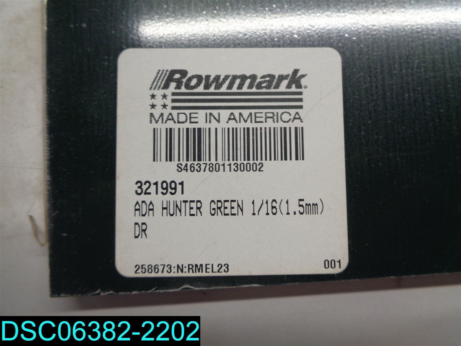 QTY=3:321991ROWMARK ADA ALTERNATIVE HUNTER GREEN ENGRAVING PLASTIC 12″X24″X1/16″