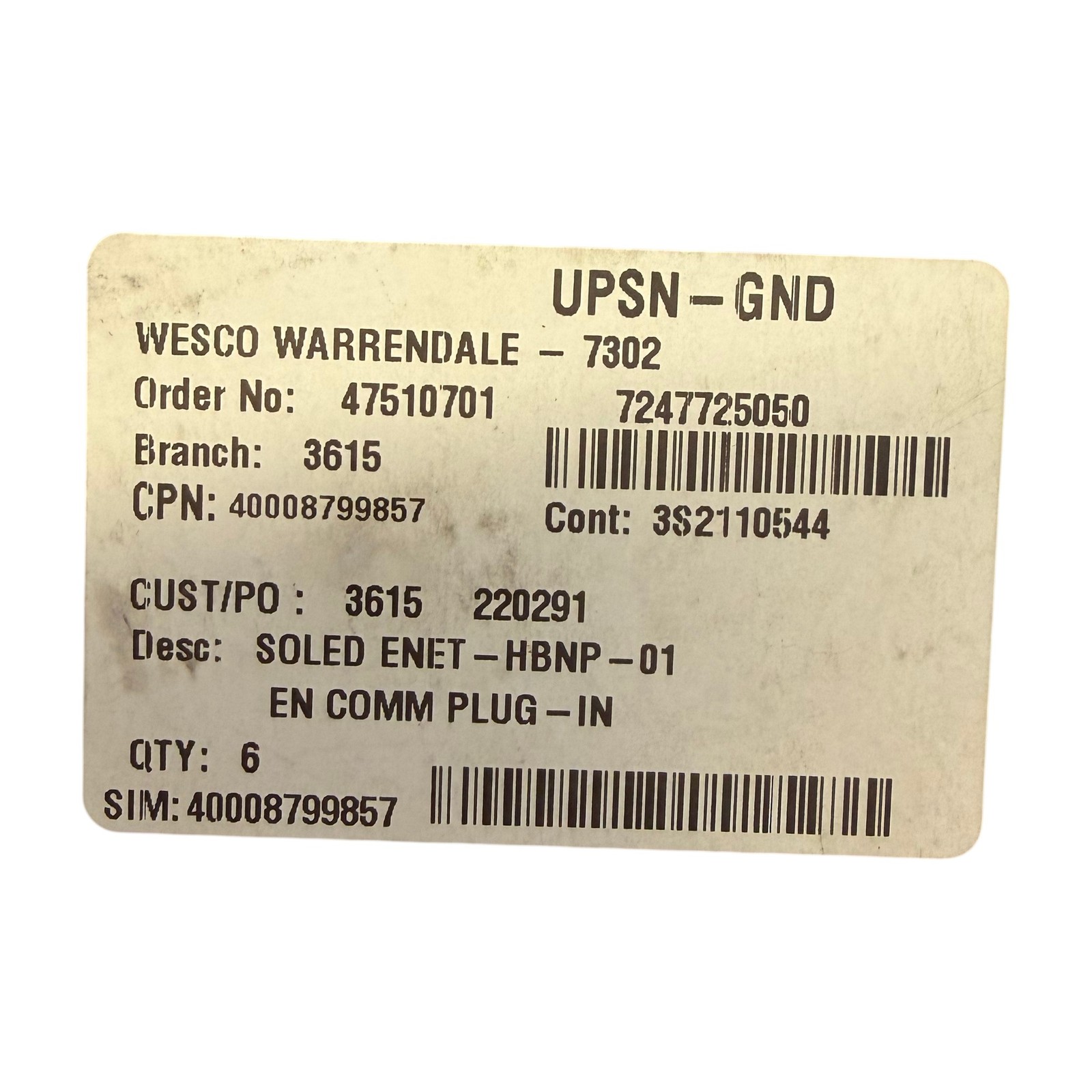 SolarEdge ENET-HBNP-01 EnergyNet Comm Plug-In Module for Inverter w/ Antenna x5