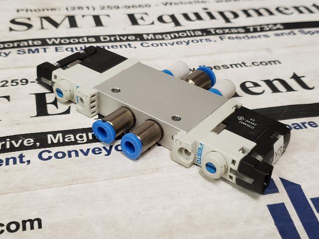 (Lot of 8) Festo Solenoid Valve – VUVG-L10-P53C-T-M5-1P3 w/Warranty