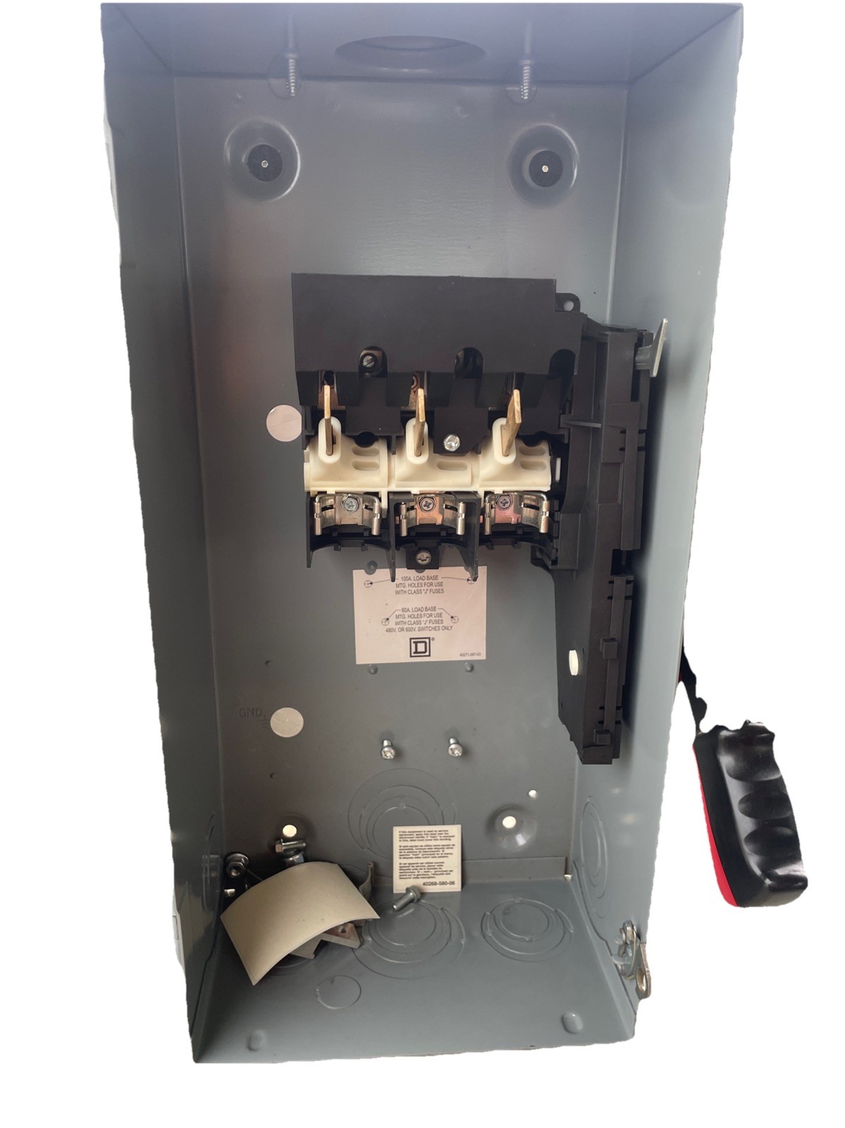 NEW Square D AL-40 30A 60VAC Heavy Duty Safety Switch