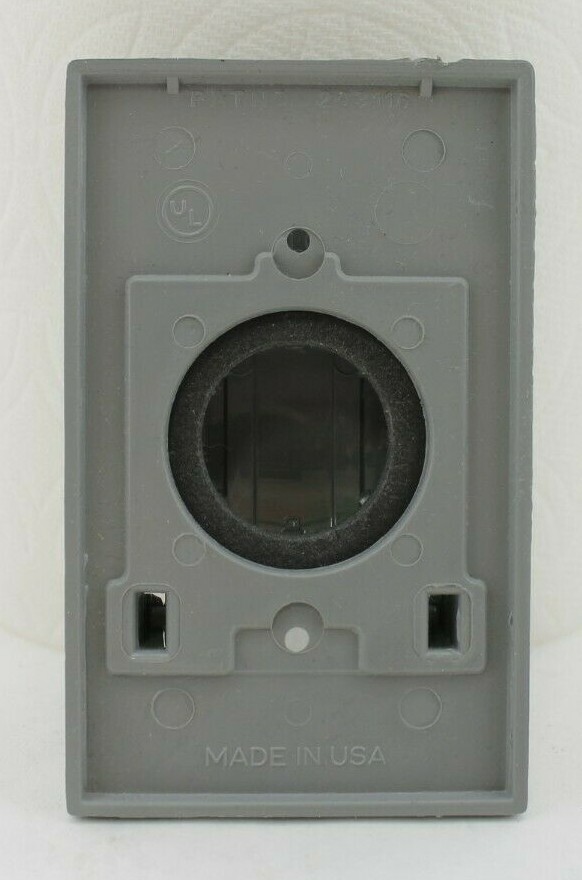 Used Slater 3760 Single Gang Cover