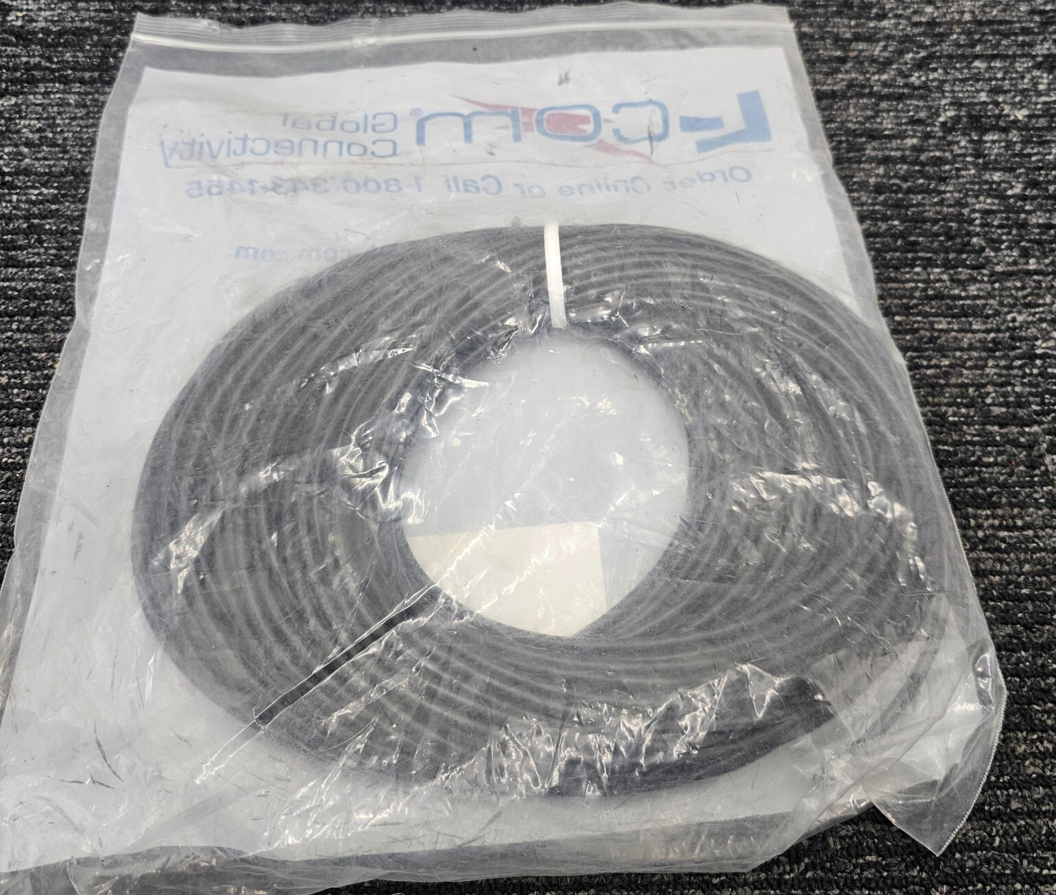 LCOM CBL-USB2-2824-100 USB Cable 100ft REV 2.0 PVC 28/24