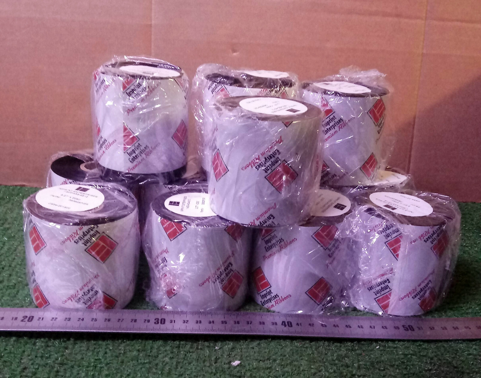 12 NEW IMPRINT ENTERPRISES 083625PGR RIBBONS 3.27″ x 2050′ NIB/NNB *MAKE OFFER*
