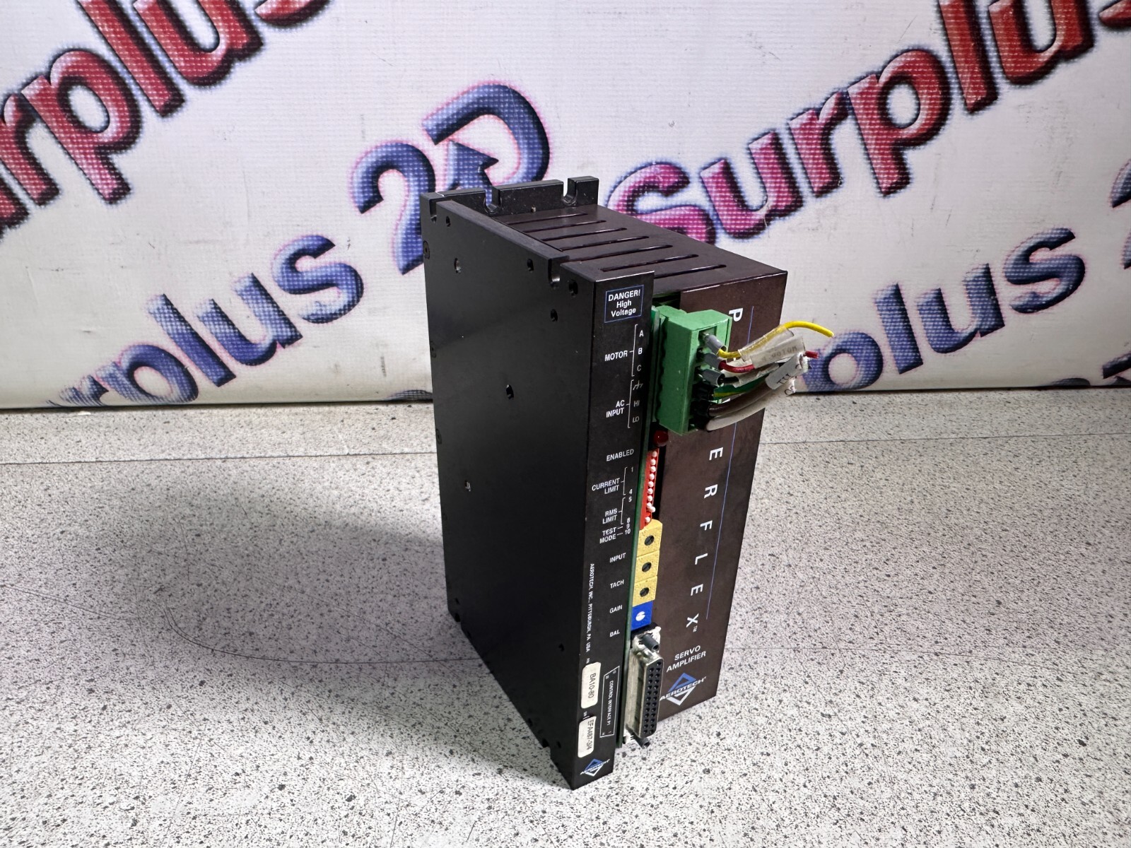 Aerotech Inc BA10-80 Servo Amplifier
