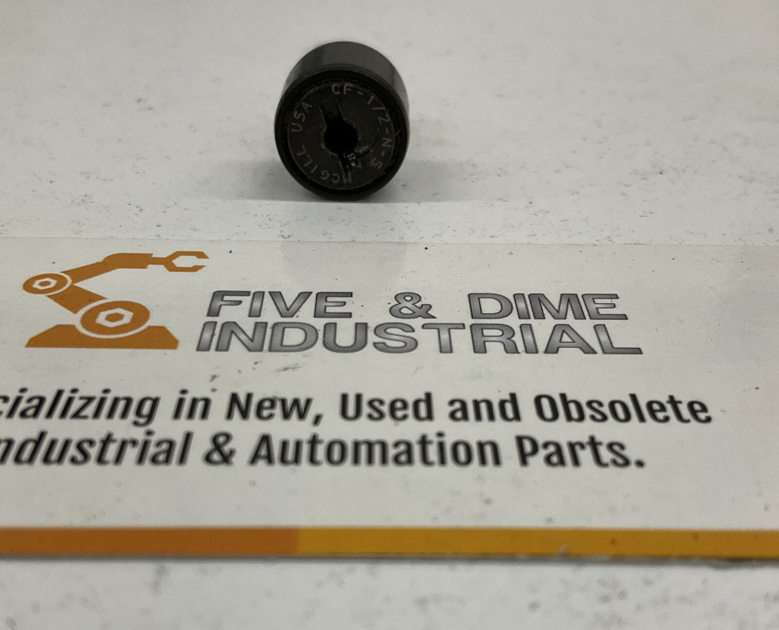 McGill CF-1/2-N-S Flat Cam Follower Slotted Head Needle Roller Bearing