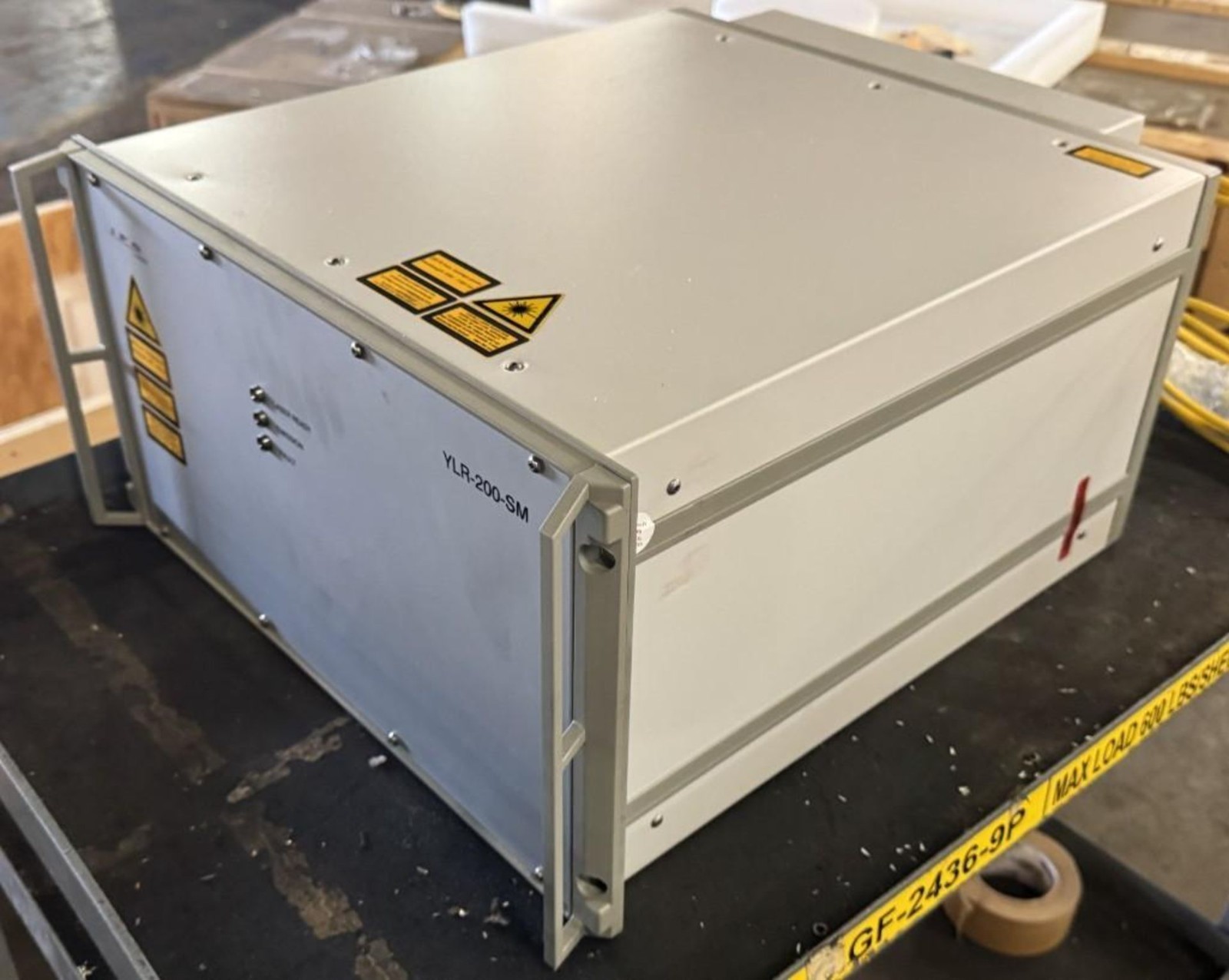 IPG FIBER LASER IPG – YLR-200-SM-EOS, Germany. SN 8032625, MFG 11/2020