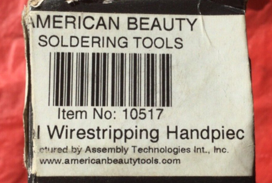 AMERICAN BEAUTY 10517 Thermal Wirestripping Handpiece