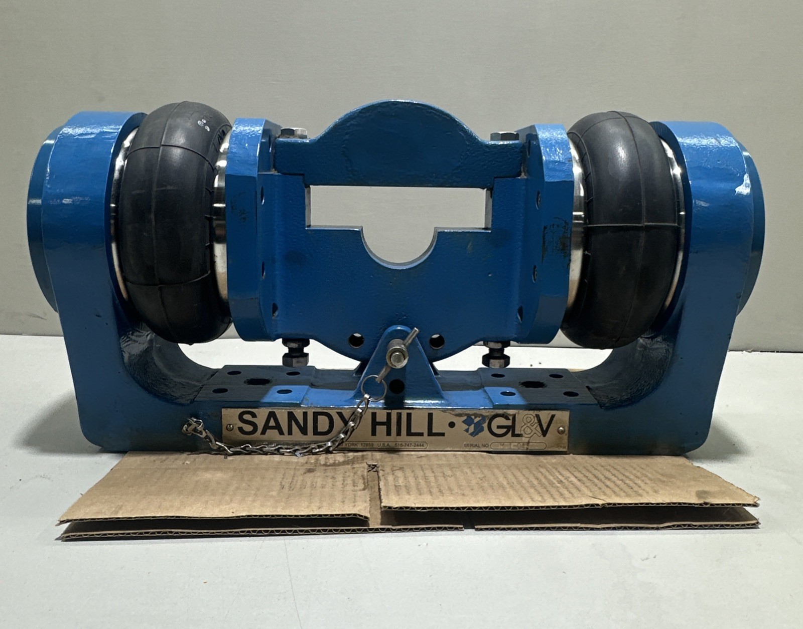 Sandy Hill / GL&V / Valmet Paper Machine Bellows Style Auto Guide Serial# M1-045