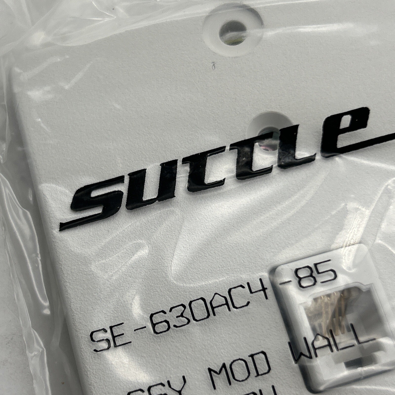 NEW Lot of 4 pcs Suttle RJ11 Modular Wall Jack Plug # SE-630AC4-85 SE630 UL SA W