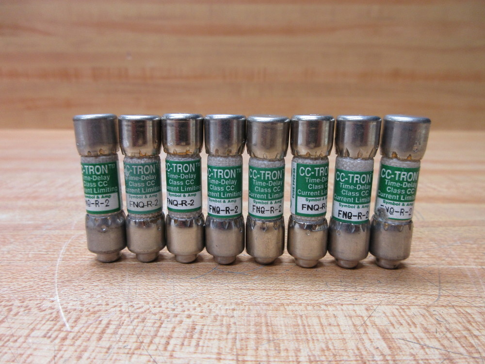 Buss FNQ-R-2 Bussmann Fuse Cross Ref 6F114 (Pack of 8)