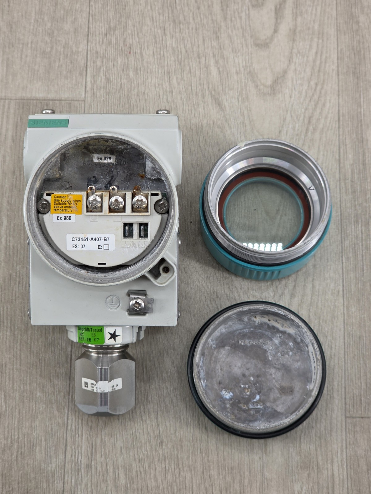 Siemens Sitrans P 7MF4233-1GA10-1NC6-Z Transmitter for Pressure 48975LIN