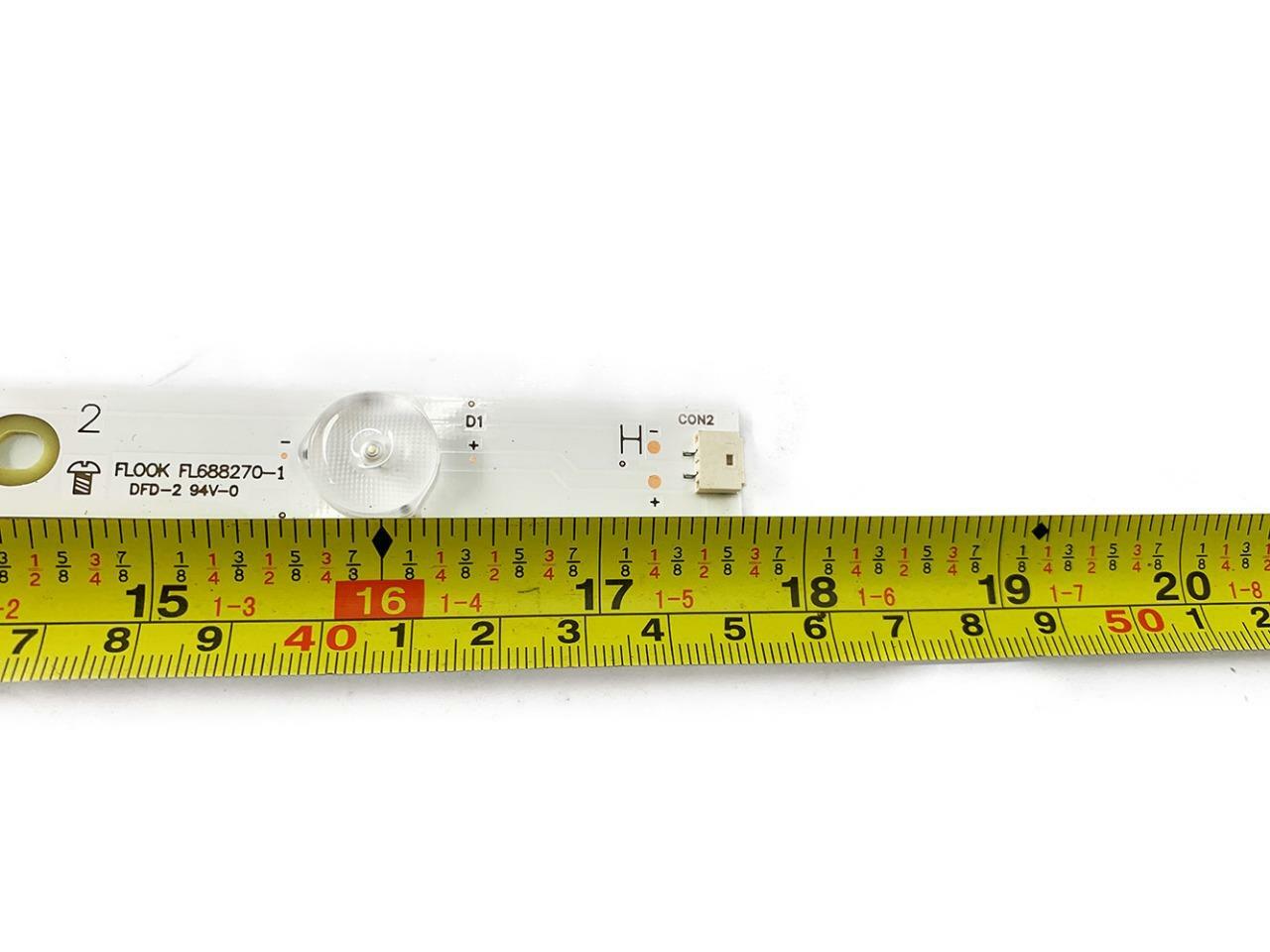 Pack of 12 Qty FL688270 Ultra Thin Led Strips 18″ x 5/8″ NEW FREE FAST SHIP