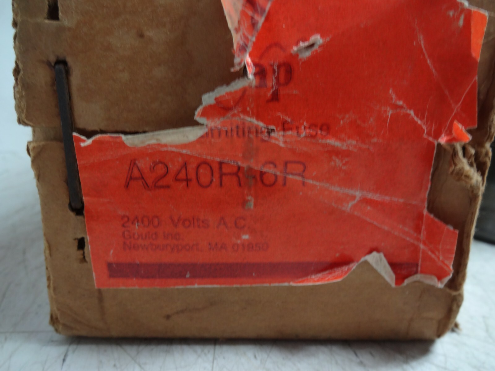 Gould Shawmut A240R-6-R Fuse 6R 2.75kV