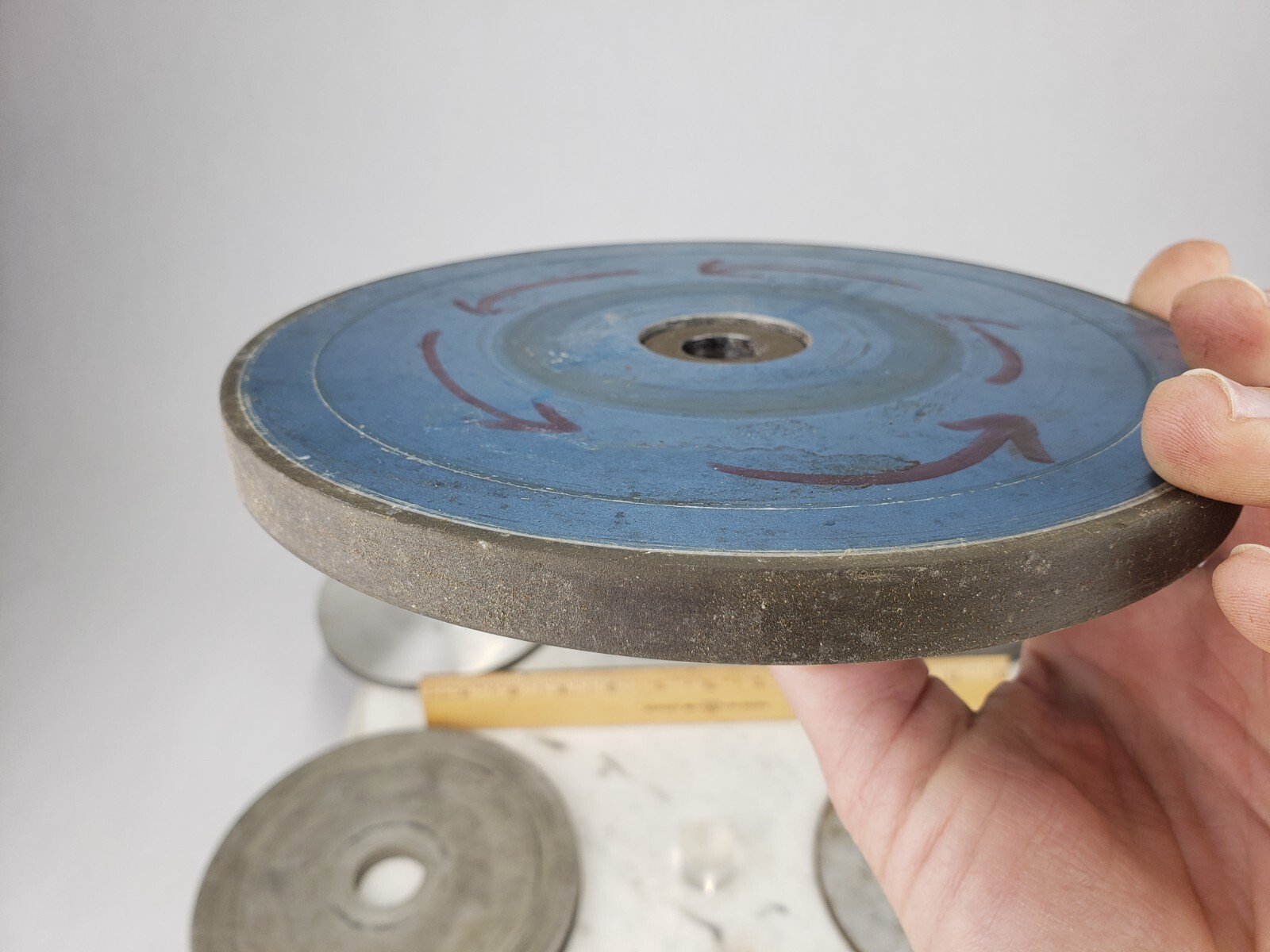 6x – Resinoid Diamond Grinding Wheels Bay State Norton 39660 18VK Armored