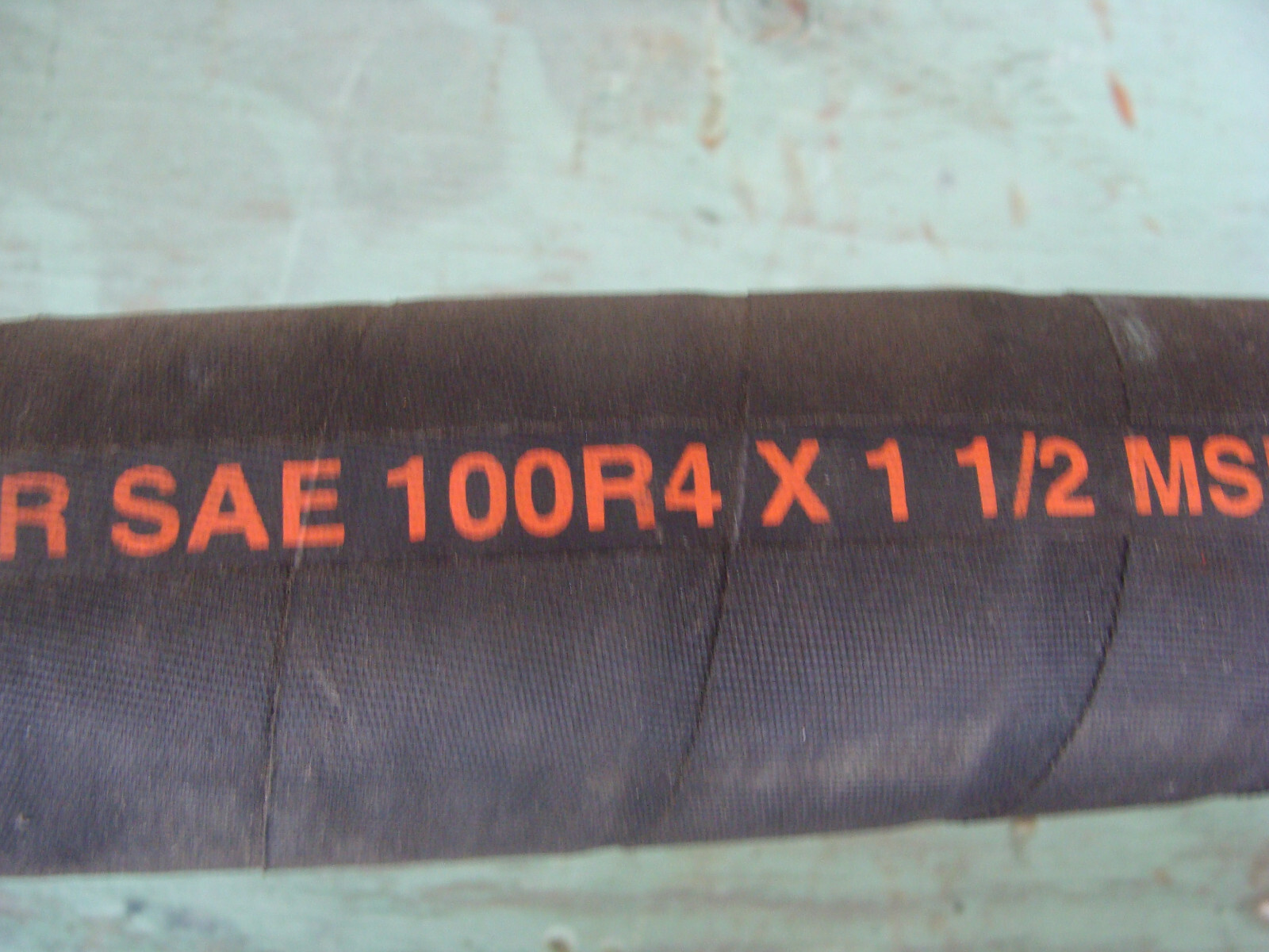 AEROQUIP FC619-24 HYDRAULIC HOSE 150PSI 100R4X1-1/2 MSHA IC84/24 1Q08 3FT LENGTH