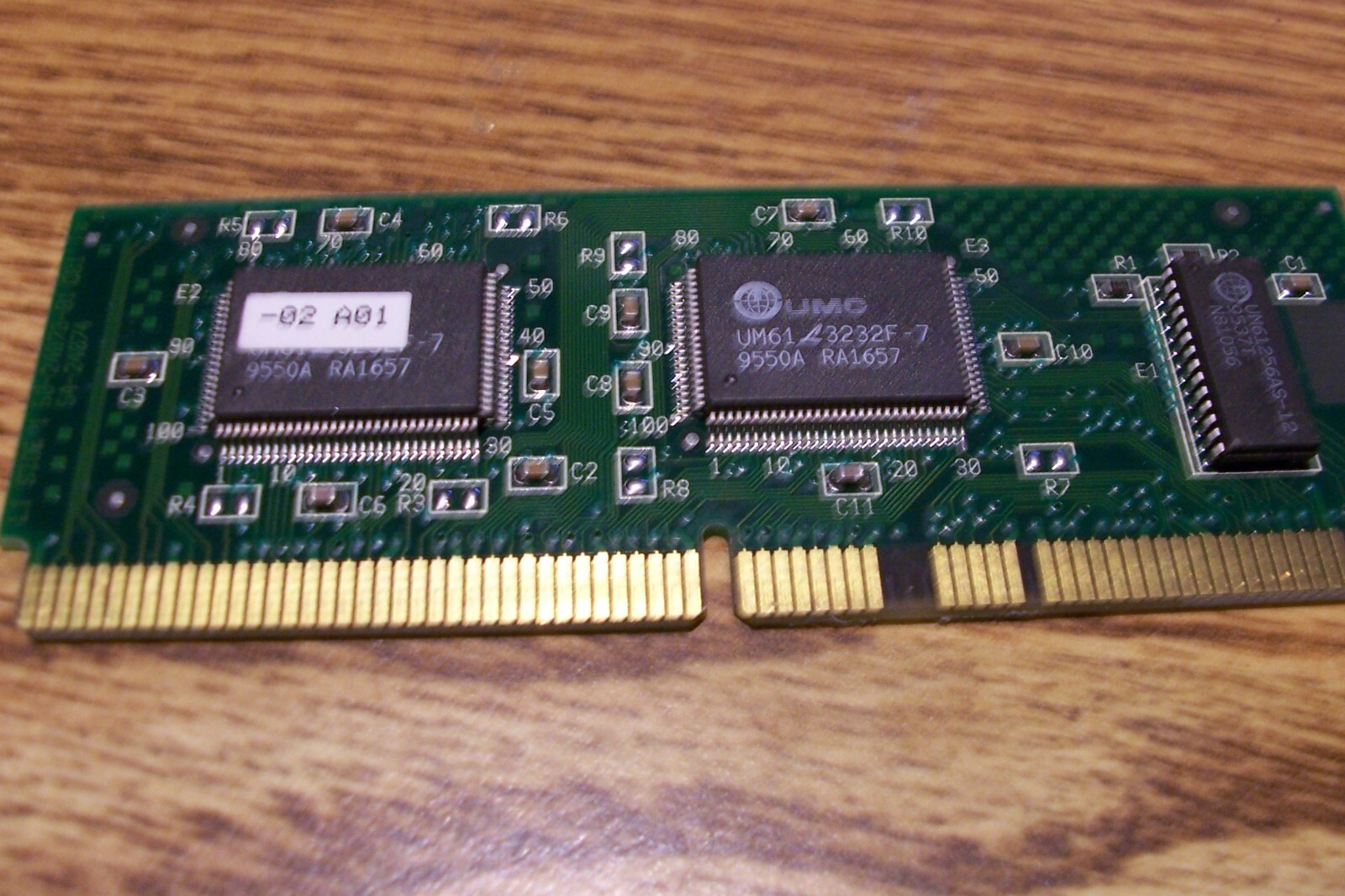 UMC UM61L3232F-7 SRAM Memory Module Digital Equipt