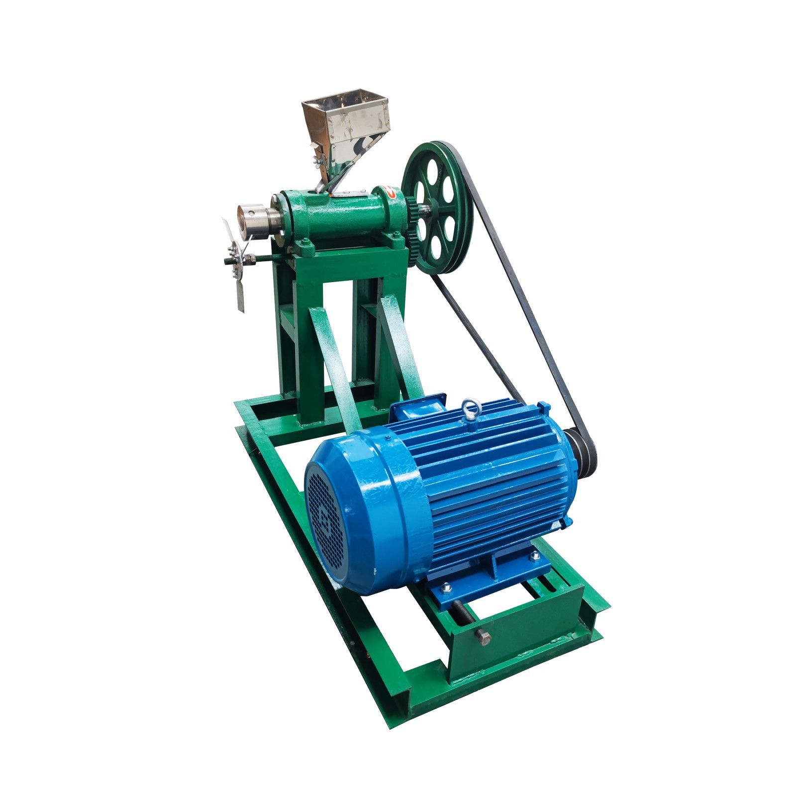 Puffed Food Extruder Corn Puffing Machine with Support Frame 3-phase 220V 11KW
