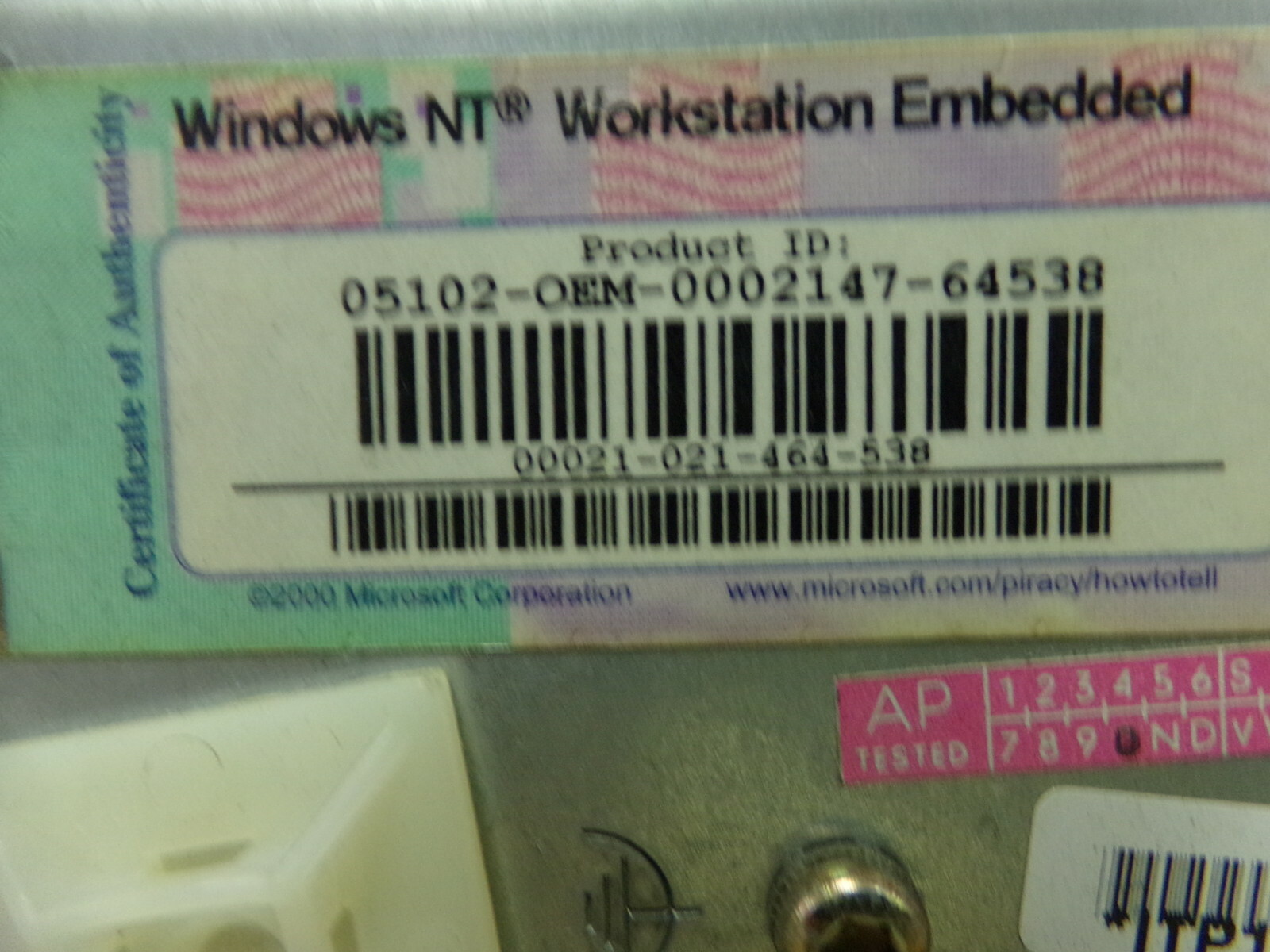 Siemens Panel PC 870 SVP P3932699 6AV7704-2BB10-0AC0 ITP15436 KOK