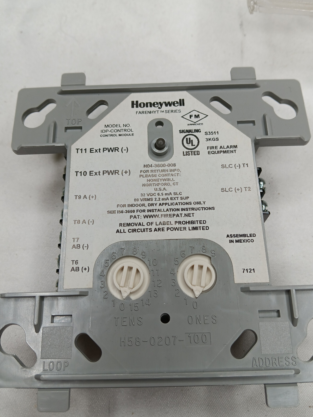 Honeywell IDP-CONTROL