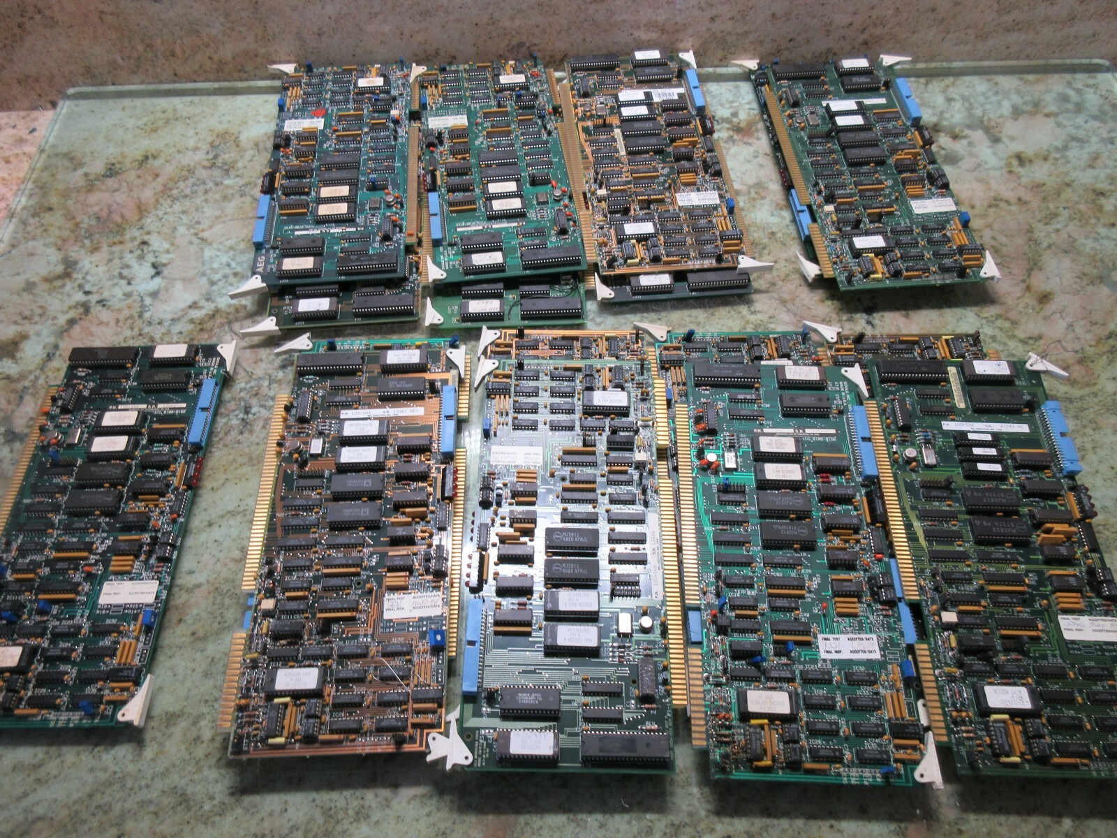 MODICON ICC BOARD P.N. 100-166 PCB S006-000 ASSY S006-004 REV.A EACH 1