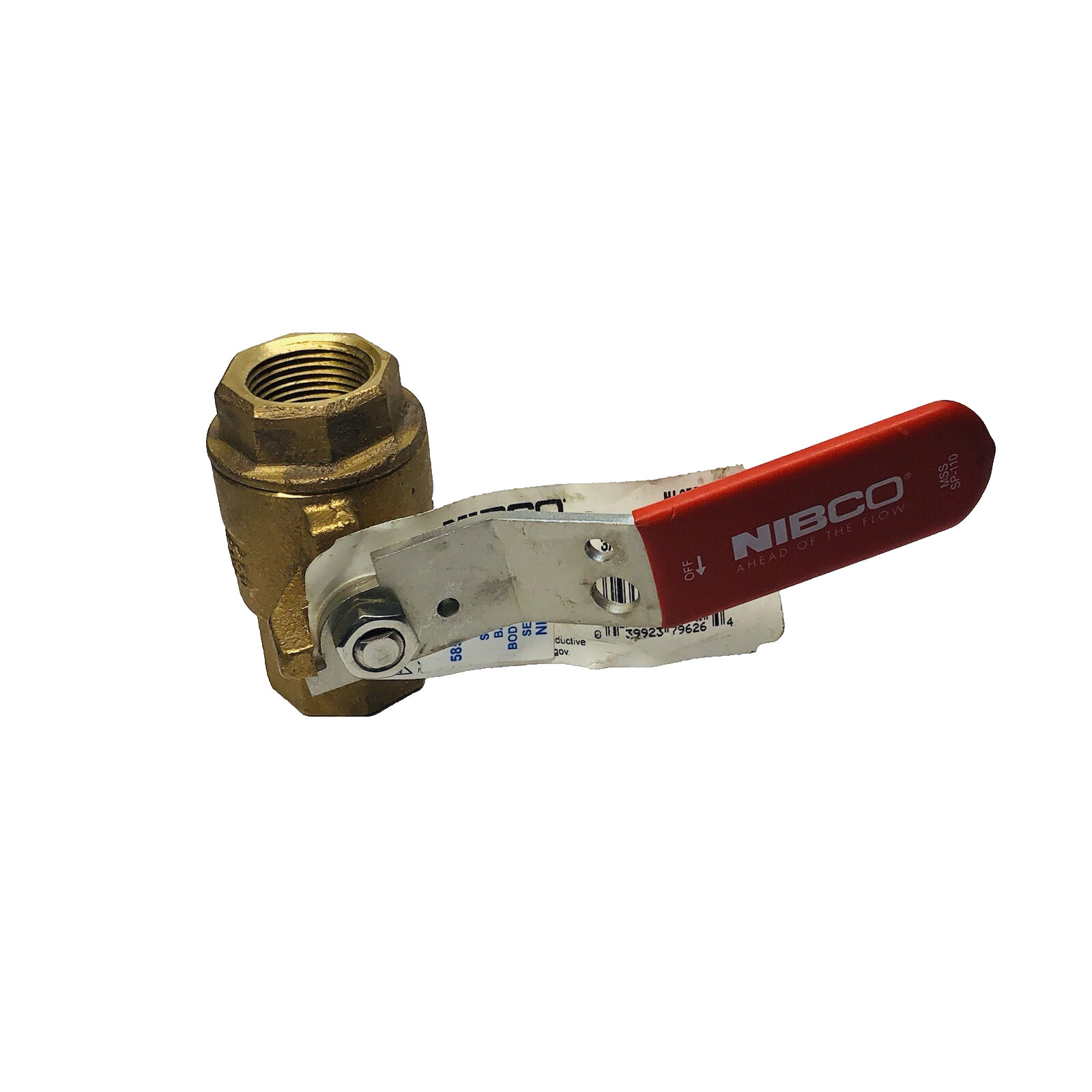 NIBCO BRONZE BALL VALVE 3/4 THREADED T-585-70-66-ST