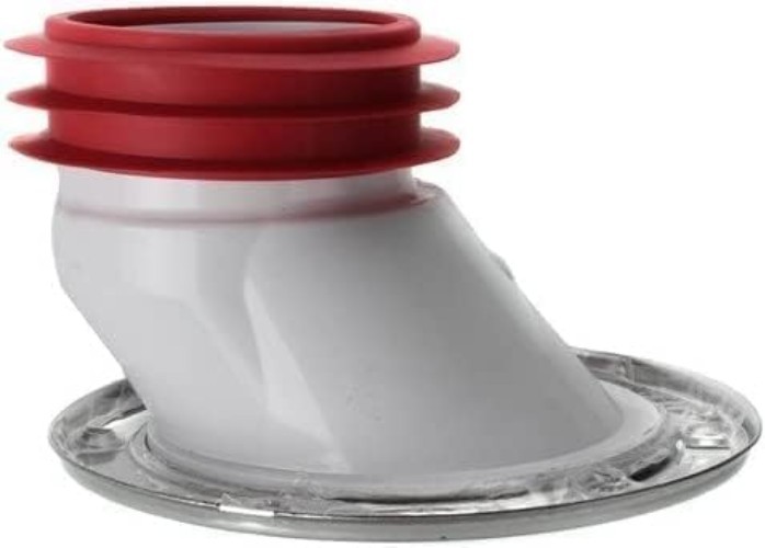 Sioux Flange Offset White with IN4 Gasket
