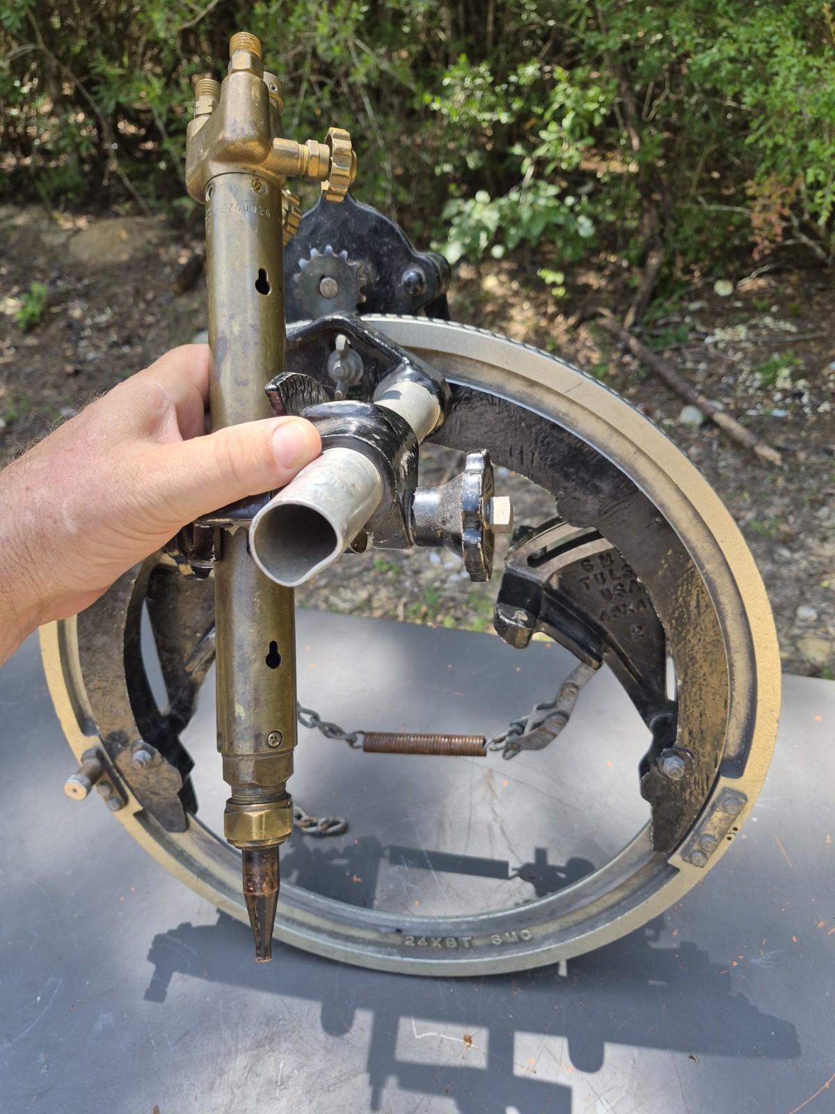 Sawyer Mfg. Company 200CS Pipe Beveling Machine 3-8″ (MPN 200CS)