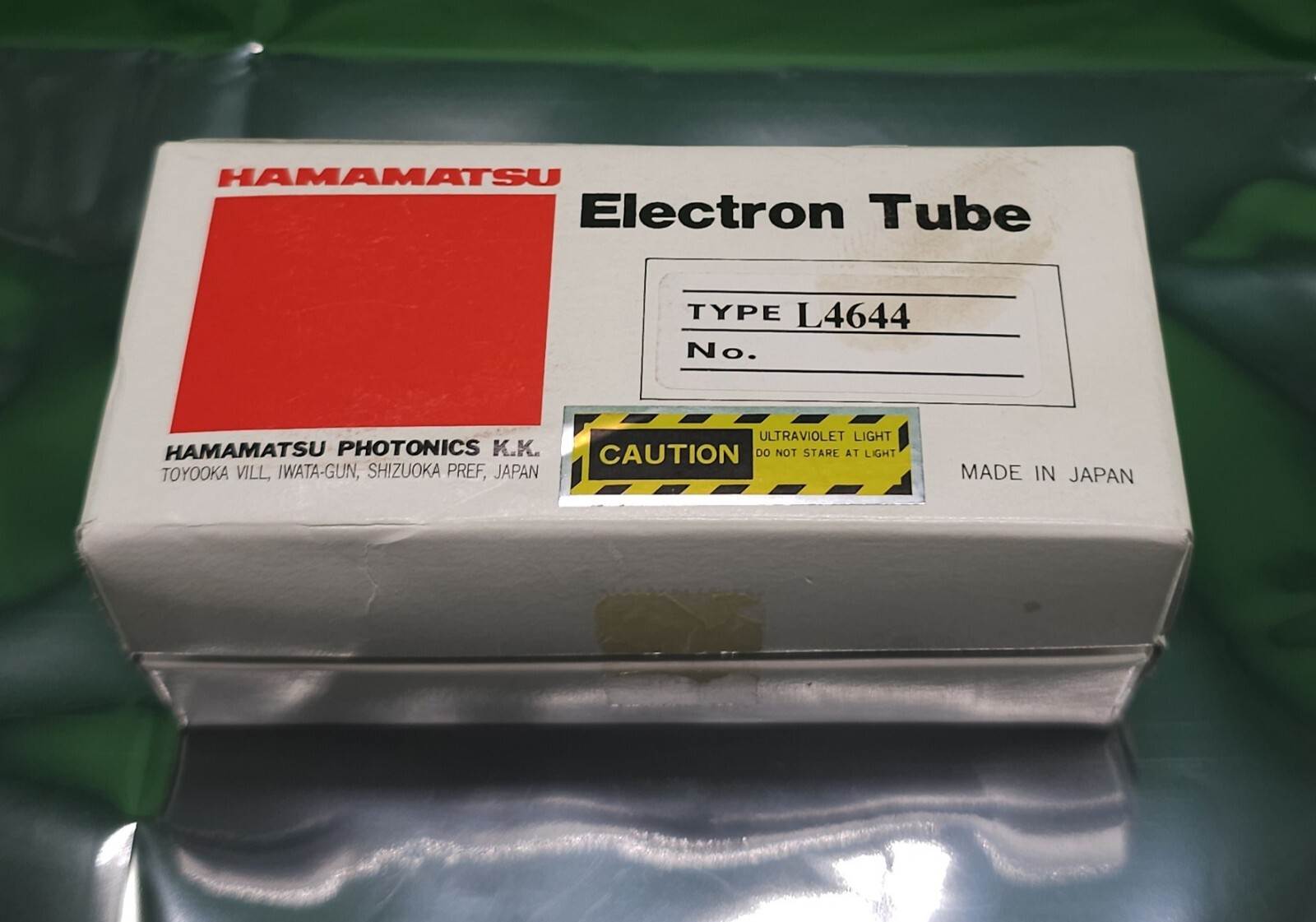 HAMAMATSU TYPE L4644 ELECTRON TUBE *NEW OPEN BOX* *NOS*