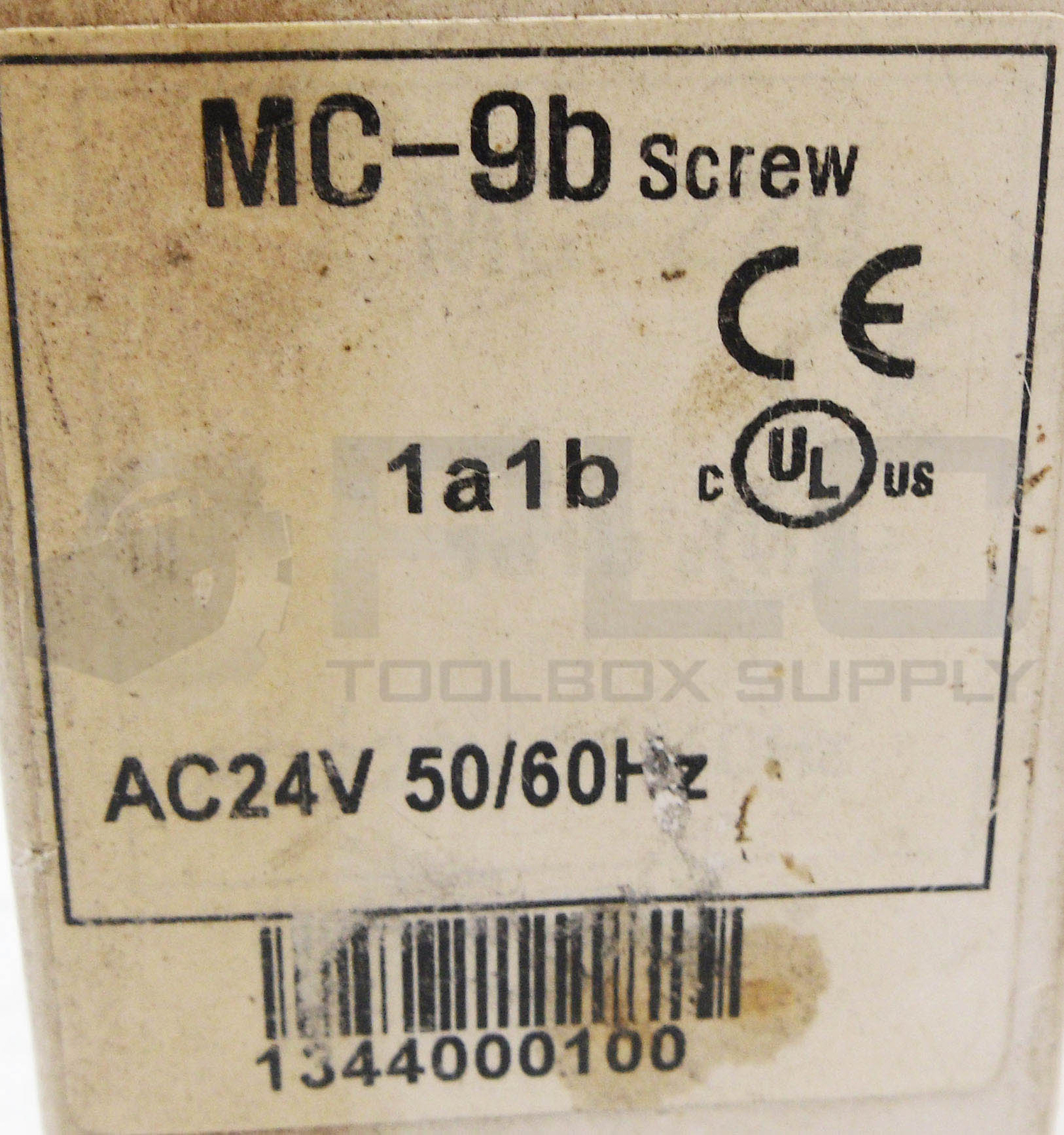 NEW METASOL MC-9B CONTACTOR 24VAC 50/60HZ *READ*