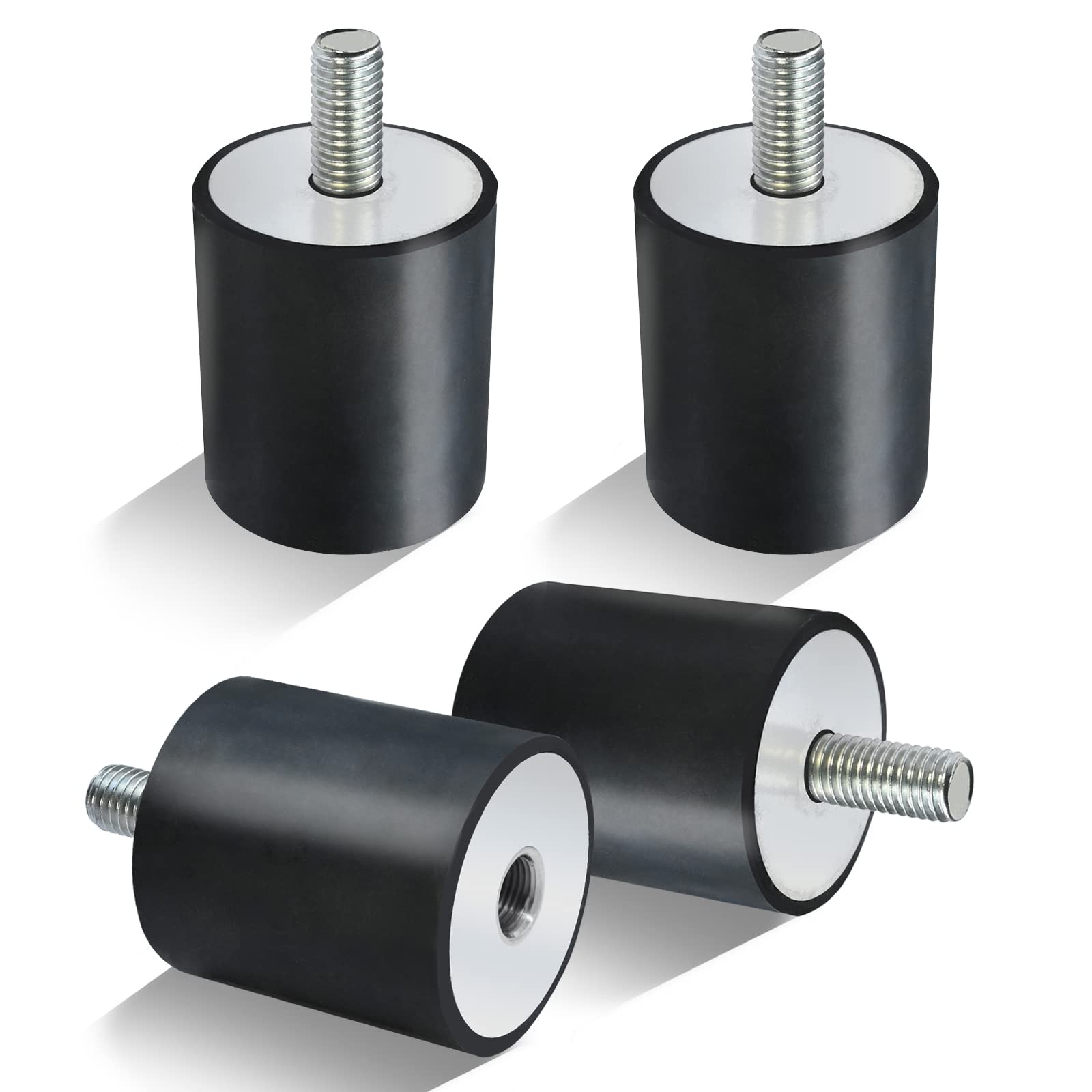 4 Pack Upgrade Tamper Rubber Shock Mount Compatible with Wacker Neuson Plate Com