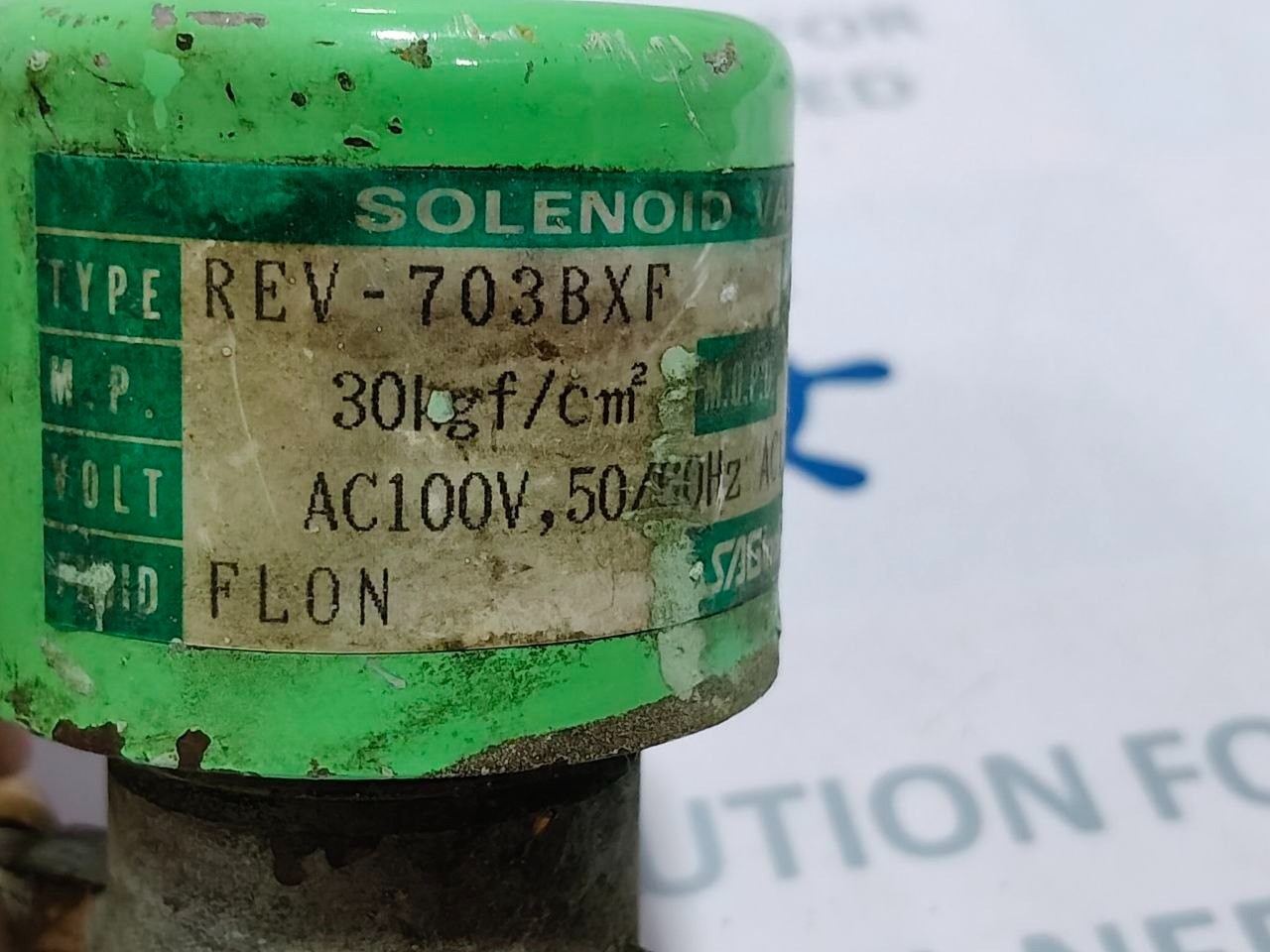 Saginomiya REV-703BXF Solenoid Valve AC100V 50/60Hz AC 110V 60Hz