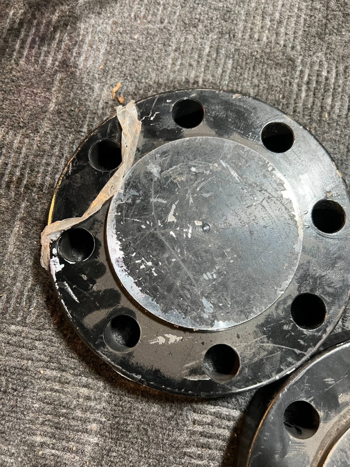 (QTY 3) Boltex Galvanized Blind Flange 8″ x 5″ B16 3 600 A7SA-105-N/A694 F42 GBD