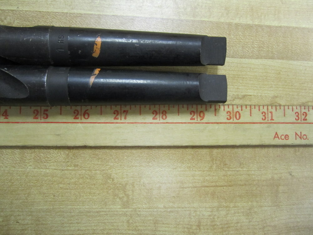Part 1 HS Taper Shank Drill Bit Set Of 2