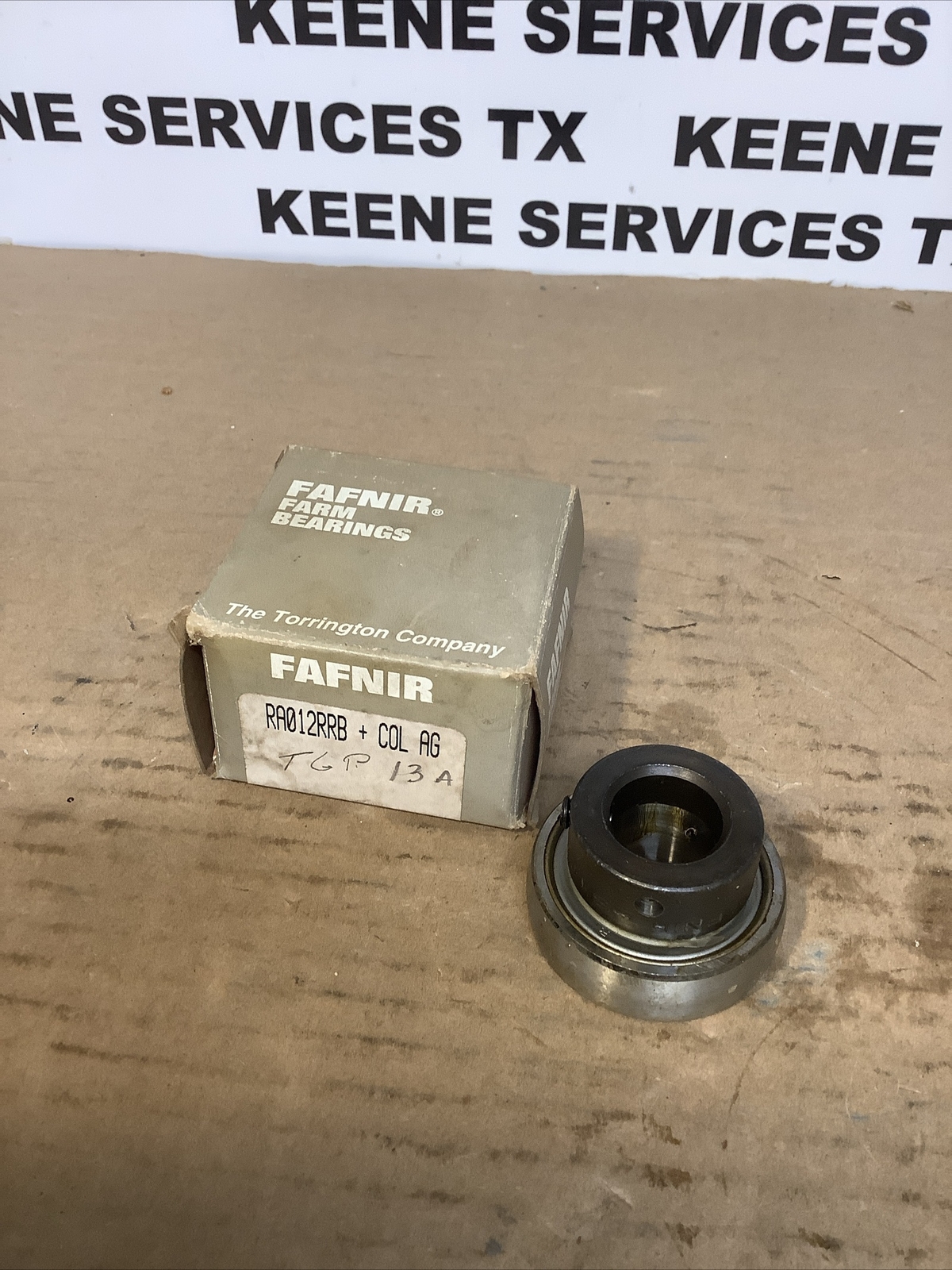 Fafnir Bearing RA012RRB + COL AG. Lot Of 2