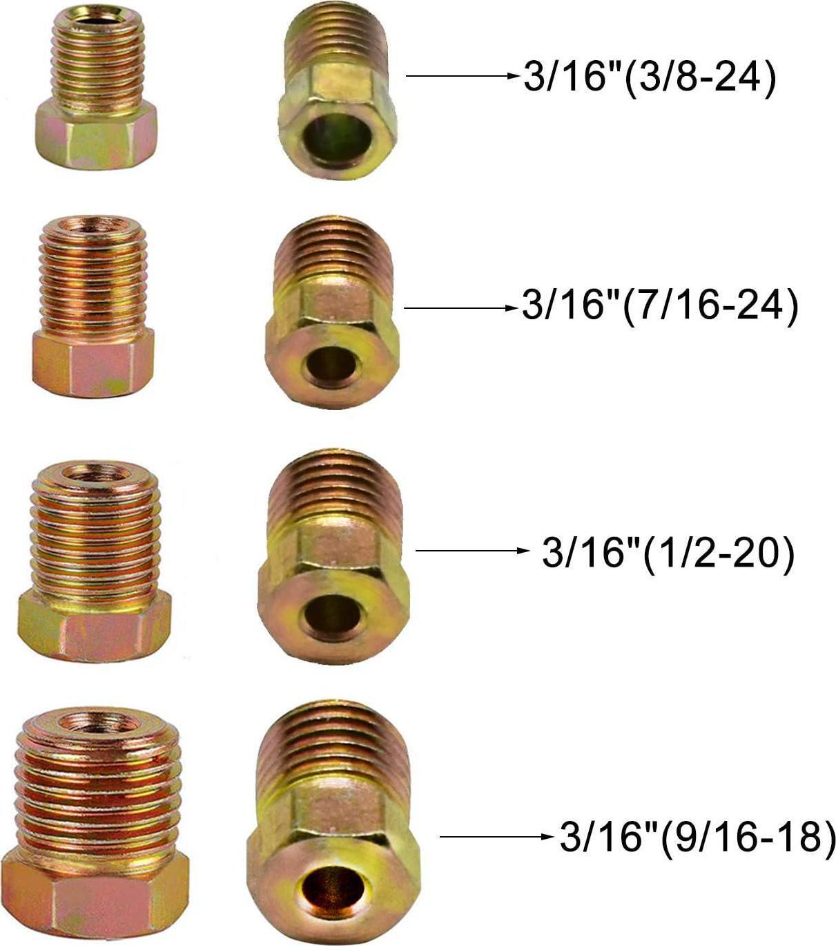 MuHize Upgraded Brake Line Tubing Kit – 25 Ft. of 3/16 Copper Coated Flexible 25